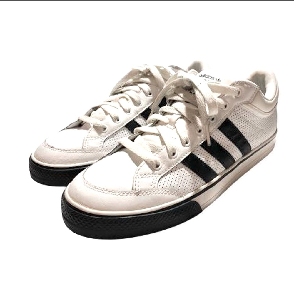 Adidas White Americana Style Shoes
